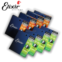 Elixir Electric Strings Preferred Hot รุ่น 12052 12002 11002 Phosphor Bronze อะไหล่กีตาร์อะคูสติก 12 ชิ้น/แพ็คจัดส่งฟรี-ZOK STORE