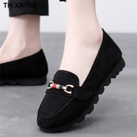 ◈▼✴ Jingrui old cloth shoes womens single Doudou 2020 new slip-on flat soft square mouth spring and summer