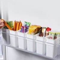（QIQI tool） 1PC ตู้เย็น Food SortBoxMulti-UseChopstickes Utensils Holder Bathroom Toothbrush Toothpaste Organizer