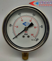 Pressure Gauge 0-1000 mbar /0-250 kPa