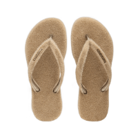 HAVAIANAS รองเท้าแตะผู้หญิง SLIM PLUSH BEIGE CREAM รุ่น 41482110121CMXX