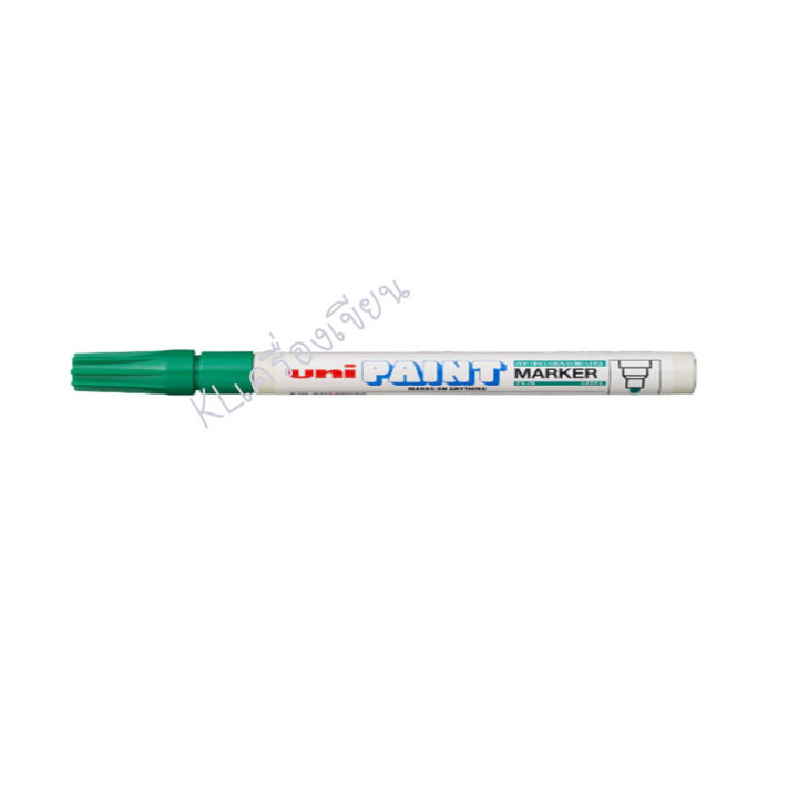 ปากกาเพ้นท์มาร์คเกอร์-ปากกาน้ำมัน-ปากกาเขียนเหล็ก-ปากกาเขียนครุภัณฑ์uni-px-20-หลากสี