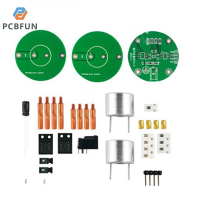 pcbfun เครื่องควบคุมการปรับระดับเสียงบอร์ด PCB โมดูลลอยตัวอัจฉริยะอัลตร้าโซนิคสำหรับนักเรียนและผู้ที่ชื่นชอบ DIY