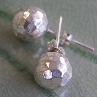 Thai uniq nice earrings pure silver Karen hill tribe ตำหูเงินกระเหรี่ยงทำจากมือชาวเขางานฝีมือสวย