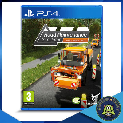 Road Maintenance Simulator Ps4 Game แผ่นแท้มือ1!!!!! (Road Maintenance Simulator Ps4)(Road Maintenance Ps4)