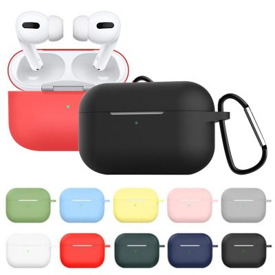 Silicone Cover Case For apple Airpods Pro 1 generation Case Bluetooth Protective Case For AirPods Pro 2019 Earphones Accessories