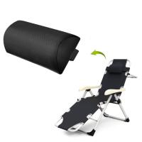 Recliner Headrest Beach Folding Chairs Teslin Pad Pillow Garden Backyard Picnics Sling Lounge Chair Head Cushion Adjustable