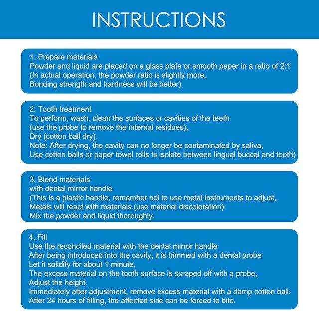 Moldable Falseteeth Solid Glue Set Halloween Denture Glue Vampire