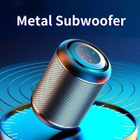 V8 Mini Bluetooth Speaker Portable Wireless Column Waterproof HIFI Lossless Sound Quality 3D Stereo Subwoofer Loudspeaker