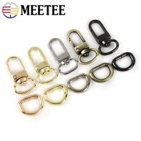 10/20Sets Metal Lobster Swivel Clasp +D Ring Buckle 13mm Bag Strap Webbing Hook Keychain Dog Collar Hanger Hardware Accessories Bag Accessories