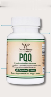 Double Wood PQQ Supplement - 20mg, 60 Capsules (Pyrroloquinoline Quinone)