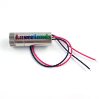 3.0-3.6V 450nm โฟกัสได้50MW-80MW Dot Blue Lazer Module Diode