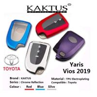 KAKTUS Toyota Chrome TPU Car Key Cover - Yaris/Vios 2019