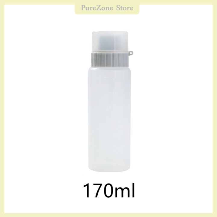 [PureZone] 5Holes Sauce Squeeze Bottle Salad Dressing Squeeze Bottle Condiment Dispenser Lazada