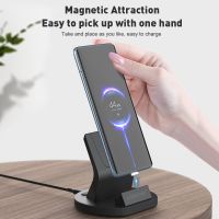 Quick Magnetic Wireless Charger Dock for Realme C35 GT Neo2 2T Neo3 9 8 Pro SuperDart 50W 65W Dock Cradle Phone Stand Holder