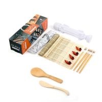 14pcs/set DIY Sushi Tool Quick Sushi Japanese Rolled Rice Meat Kitchen Bento Accessories Knife Sushi Making Machine Sushi Maker