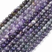 10Strand Natural Amethyst Beads Strands Round 6 7mm Hole 0.8mm about 61