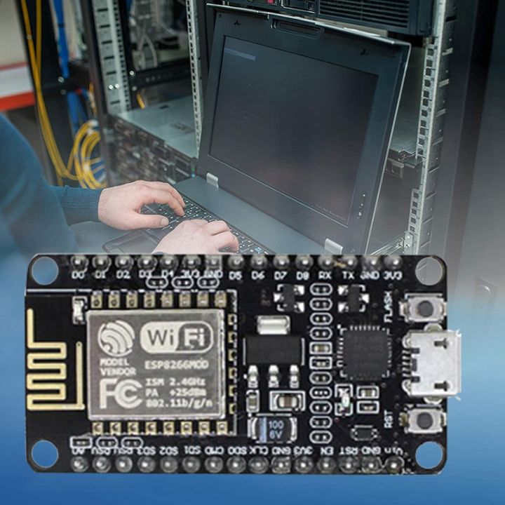 esp-12e-esp8266-cp2102-black-development-board-16x-sensors-component-package-usb-to-serial-port-module-65-jumper-bread-board