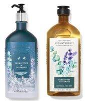 ????Bath &amp; Body Works รุ่น Aromatherapy กลิ่น Eucalyptus Lavender กลิ่นผ่อนคลายแบบสปา สบายอารมณ์ผ่อนคลายมีสมาธิสมองปลอดโปร่ง ใหม่แท้ 100% USA