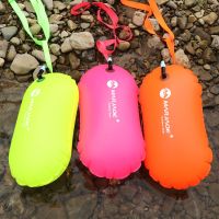 1pcs Swimming Float Bag Waterproof PVC Inflatable Swim Buoy Water Sport Lifesaver Life Buoy Air Dry Tow Sailing Flotation Bag