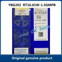 ผลิตภัณฑ์ของแท้ดั้งเดิม ZCC CT YBG202 RT16.01W-1.5GMPB RT16.01W-1.75GMB YBG202 CNC เครื่องมือกลึงเกลียวเครื่องมือตัดกลึง