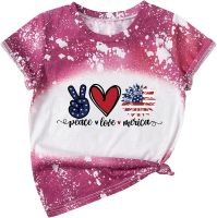 Kid Toddler Shirts 4th of July 3D Graphic Printed Tees Boys Girls Novelty Fashion Short Sleeve T Shirts Unisex Casual Tops Features: Big Sister Long Sleeve Shirt Toddler (Red, 4-5 Years)