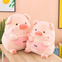 FVW1289 คู่คู่กัน แฟนสาวสาว หมอนผ้าพลัฌ หมูจร้า ของขวัญสำหรับเด็ก ของขวัญวันคริสต์มาส ของเล่นหมอนหนุน เครื่องประดับบนโต๊ะ ตุ๊กตาสัตว์ยัดนุ่น ตุ๊กตาตุ๊กตาหมู ของเล่นยัดไส้ ของเล่นตุ๊กตาหมูลูลู่