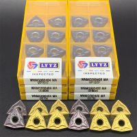 WNMG080404 / 08 MA VP15TF / UE6020 / US735 ตัวติดตั้งเครื่องกลึง CNC คาร์ไบด์ภายนอกแทรกเครื่องกลึงเครื่องกลึง เครื่องมือ WNMG080404