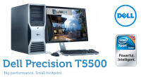 DELL Precision T5500 Workstation  รองรับ WINDOWS XP, Vista, 7. 8, 10 64Bit ทำงานทางด้านวิศวกรรม สถาปัตยกรรม การฟิก ดีไซน์ แอนนิเมชั่น 2D งานออฟฟิศทั่วๆไป