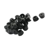 ▥✇☼ 30pcs Black Rubber Feet Chair Floor Protector Non-slip Furniture Feet Table Leg Cover Cabinet Bottom Pads Funiture Legs