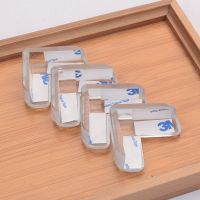 ❂ 4Pcs/set Baby Safety L Shape Transparent Protector Cover Table Corner Guards Children Protection Furnitures Edge Corner Guards