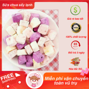 Sữa chua viên sấy lạnh mix vị Hot Tiktok- Ăn vặt nội địa Trung