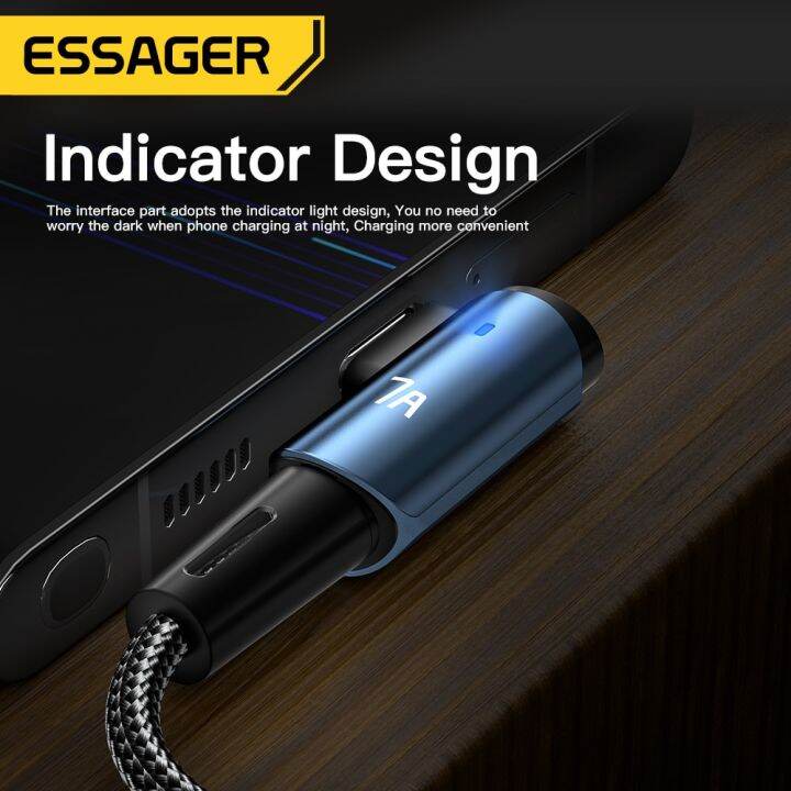 essager-สายเคเบิล7a-ชนิด-c-usb-90องศาสำหรับสายชาร์จอย่างรวดเร็ว100w-สำหรับ-honor-huawei-oneplus-realme-สายรับส่งข้อมูล-r-มุม