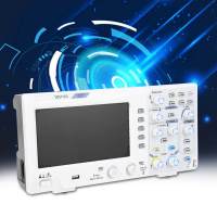 Digital Oscilloscope 2 ช่อง 100MHZ แบนด์วิดท์ 1GS/s ความแม่นยำสูง Oscilloscope EU Plug