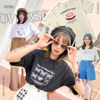 ◑☍ Nineties Design เสื้อยืดโอเวอร์ไซส์ Oversize