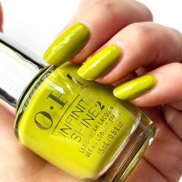 พร้อมส่ง OPI Infinite Shine - Pearadise Cove เขียวตอง เขียว shrek เขียวสดใสแบบที่ opi ไม่ได้ออกสีแบบนี้มานาน เก็บเองหนึ่ง จาก Malibu collection แท้ ?%