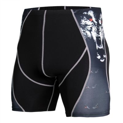 ：“{—— MMA Compression Shorts Running Tights Mens Gym Leggings Workout Sweatpants Training Jogging Fitness Quick Dry  Short Pants