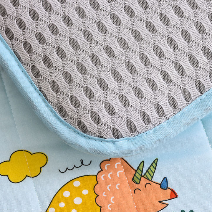 baby-bed-mattress-newborn-crib-bedding-set-cartoon-cotton-nursery-mattress-thickening-removable-and-washable-mat-for-babies