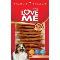 DGO ขนมสุนัข Love Me เลิฟมี อาหารว่างสุนัข หอม อร่อย ติดใจน้องๆ ขนมหมา  อาหารสุนัข