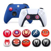 Marvel Spiderman Joystick Thumb Stick Grip Cap Legends Cover Playstation PS5 PS 4 5 Xbox Thumbstick Controller Accessories Cases