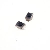 10Pcs Ultra Small Miniature SMD Vertical Push Button Tact Switch High Contact Reliability 1.70 X3 X2.5 MM (H X W X D) B3U-1000P