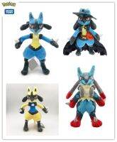 {Icc toy}โปเกมอนตุ๊กตาเมกะเงา Lucario Kawaii Plushie สัตว์ของเล่นยัดตุ๊กตาเด็กฮาโลวีนของขวัญคริสต์มาสพรรคคอลเลกชัน Poke มอนสเตอร์