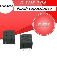 10pcs 5.5V 0.1F Super Capacitor Farad Capacitor 5.5V 104 FM0H104ZF is 100000 microfarads