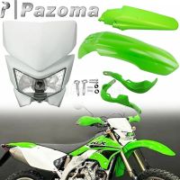 For Kawasaki KLX 450R 450F 450L Motorcycle Headlight Handlebar Hand Guard Front Rear Mudguar Fender Dirt Bike KLX450R KLX450L F