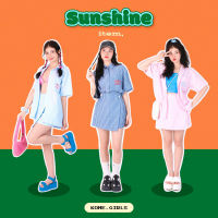 kome.girls เสื้อเชิ้ตแขนสั้น / กระโปรงกางเกง รุ่น Sunshine top / Sunshine skort