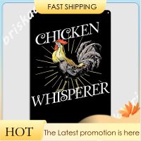 ไก่ตลกคนรักไก่ของขวัญไก่โลโก้โลหะถ้ำบาร์จิตรกรรมฝาผนังบาร์ออกแบบดีบุกโลโก้โปสเตอร์ 20 * 30 ซม