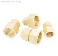 Fit Flare Tube O/D 6mm/8/10/12mm M12 M14 M20 1/4 BSP Female Brass Flare Connector Tube Pneumatic Fitting with Nut