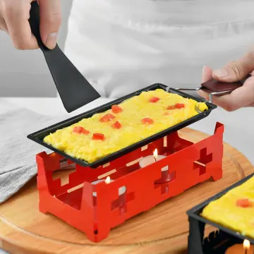 Durable Mini Raclette Candlelight Cheese Melter Pan for Home for Kitchen