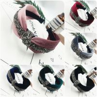 【CW】 1Pcs Gold knot hairband women girl hair head hoop band headband accessories for headdress headwear