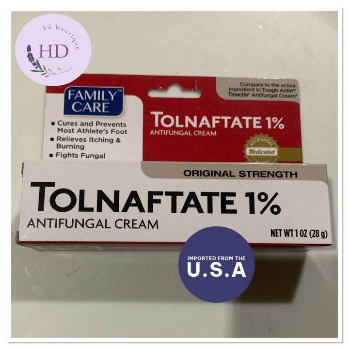 FAMILY CARE TOLNAFTATE 1 Antifungal Cream (Imported from USA) Lazada PH